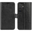For Samsung Galaxy S25 Ultra 5G R64 Texture Horizontal Flip Leather Phone Case(Black) - Galaxy S25 Ultra 5G Cases by PMC Jewellery | Online Shopping South Africa | PMC Jewellery | Buy Now Pay Later Mobicred