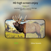 For iPhone 15 Plus MOFI 9H 2.5D Full Screen Tempered Glass Film(Black)