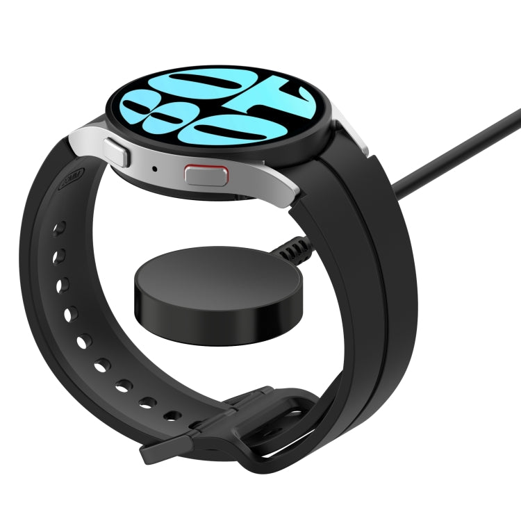 For Samsung Galaxy Watch 6 USB Interface Magnetic Watch Charger(Black)