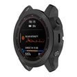For Garmin Fenix 7X Pro Half Package Electroplated TPU Watch Protective Case(Black) - free shipping - PMC TechLife - Order now!