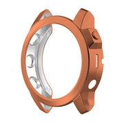 For Garmin Epix Pro 47mm Half Package Electroplated TPU Watch Protective Case(Gold)