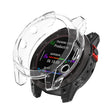 For Garmin Epix Pro 47mm Half-Package TPU Watch Protective Case(Transparent) - Watch Cases by PMC TechLife | Online Shopping South Africa | PMC TechLife | Buy Now Pay Later Mobicred