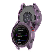 For Garmin Epix Pro 47mm Half-Package TPU Watch Protective Case(Transparent Purple)