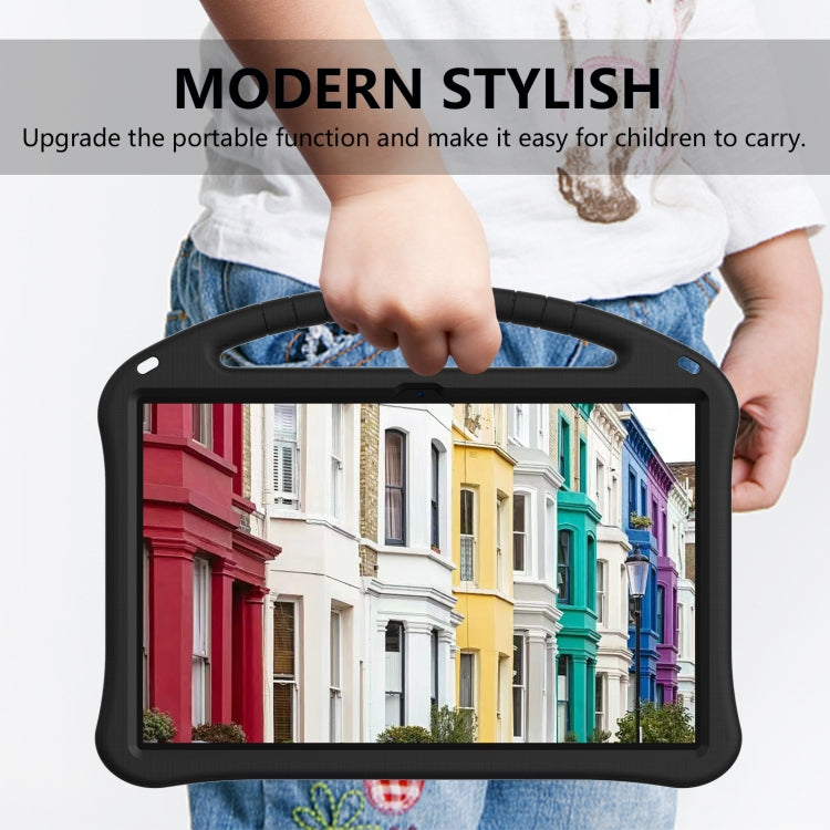 For Samsung Galaxy Tab S10 Ultra 14.6 EVA Shockproof Tablet Case with Holder(Black)