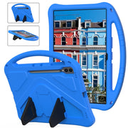 For Samsung Galaxy Tab S10 Ultra 14.6 EVA Shockproof Tablet Case with Holder(Blue)