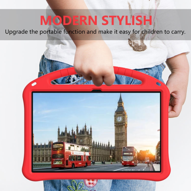 For Samsung Galaxy Tab S10 Ultra 14.6 EVA Shockproof Tablet Case with Holder(Red)