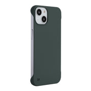 For iPhone 15 ENKAY Ultra-thin Matte Frameless PC Phone Case(Dark Green)