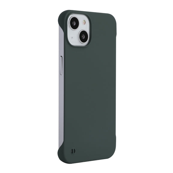 For iPhone 15 ENKAY Ultra-thin Matte Frameless PC Phone Case(Dark Green)