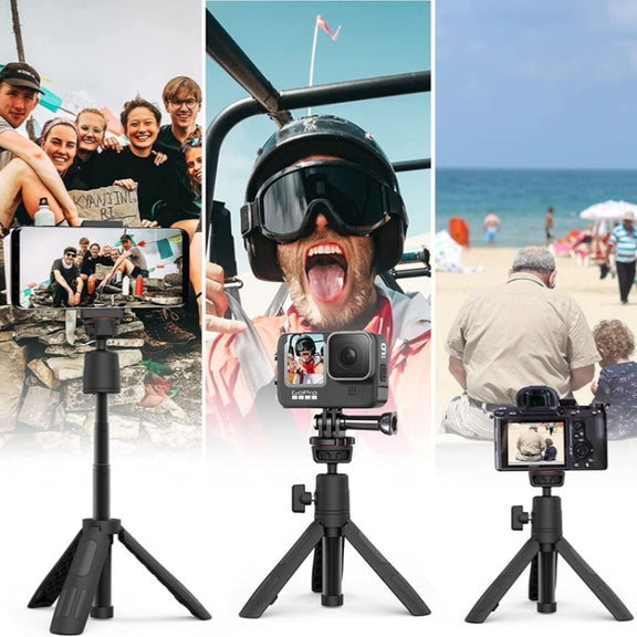 JMARY MT19 Desktop Stand Portable Mini Selfie Stick Camera Mobile Phone Holder  Tripod