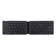 BT18 Bluetooth Keyboard Magnetic Folding Wireless Keyboard For Cell Phones Tablets Computers(Black) - Wireless Keyboard by PMC TechLife | Online Shopping South Africa | PMC TechLife | Buy Now Pay Later Mobicred