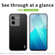 For vivo  iQOO Z8 MOFI Ming Series Ultra-thin TPU Phone Case(Transparent)