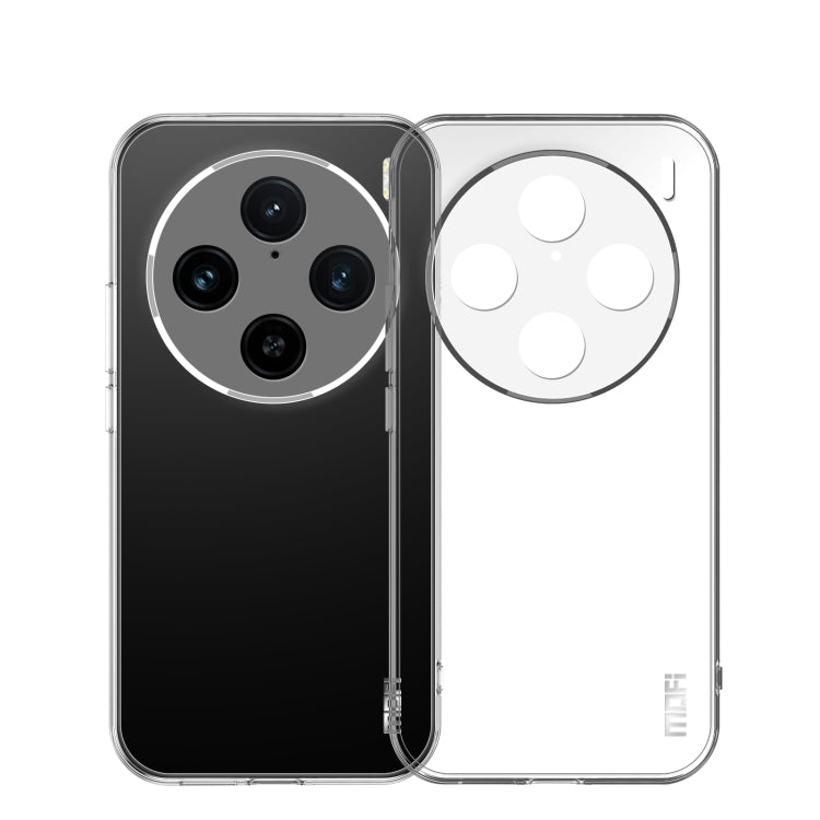For vivo X100 Pro MOFI Ming Series Ultra-thin TPU Phone Case(Transparent)