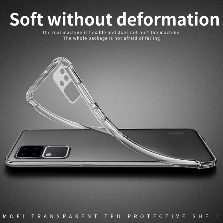 For vivo  S18 Pro MOFI Ming Series Ultra-thin TPU Phone Case(Transparent)