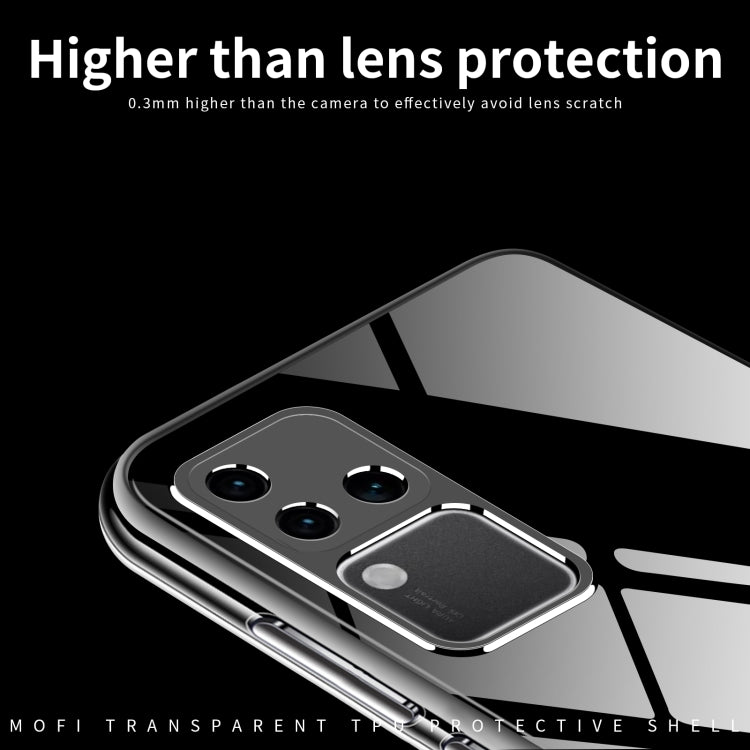 For vivo  S18 Pro MOFI Ming Series Ultra-thin TPU Phone Case(Transparent)