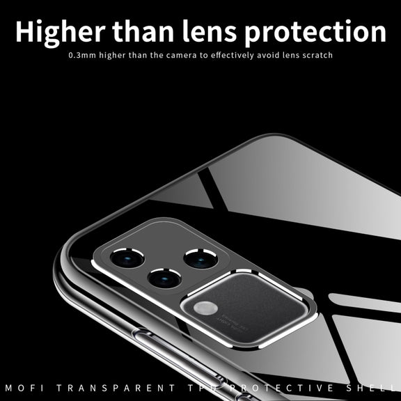 For vivo  S18 Pro MOFI Ming Series Ultra-thin TPU Phone Case(Transparent)