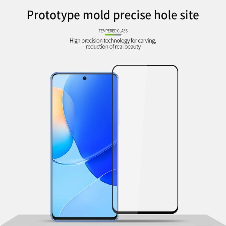 For Xiaomi Poco M6 Pro MOFI 9H 2.5D Full Screen Tempered Glass Film(Black)
