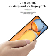For Xiaomi Poco C65 MOFI 9H 2.5D Full Screen Tempered Glass Film(Black)