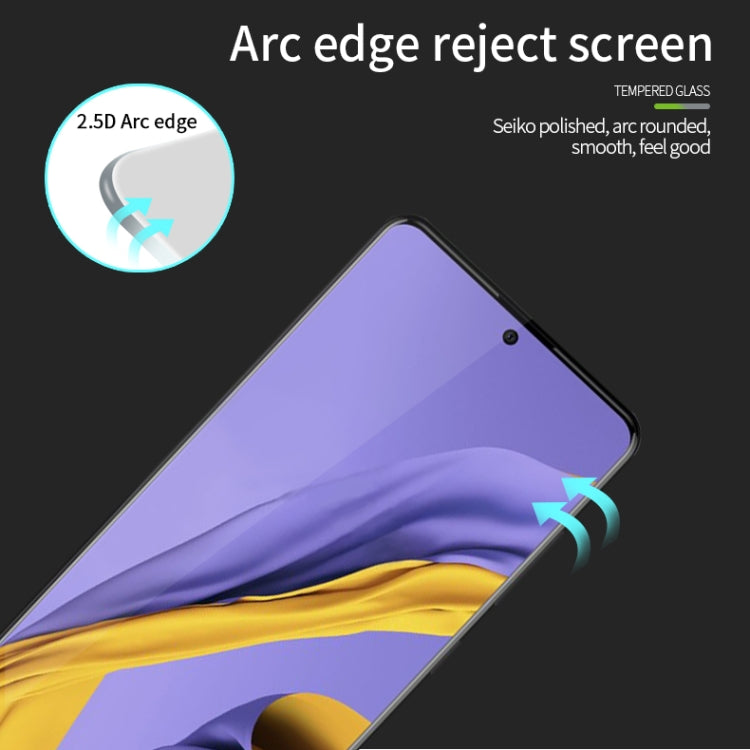 For Xiaomi Redmi Note 13R Pro MOFI 9H 2.5D Full Screen Tempered Glass Film(Black)