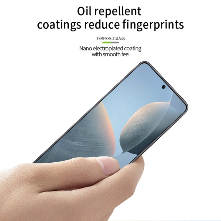 For Xiaomi Redmi K70E PINWUYO 9H 2.5D Full Screen Tempered Glass Film(Black)