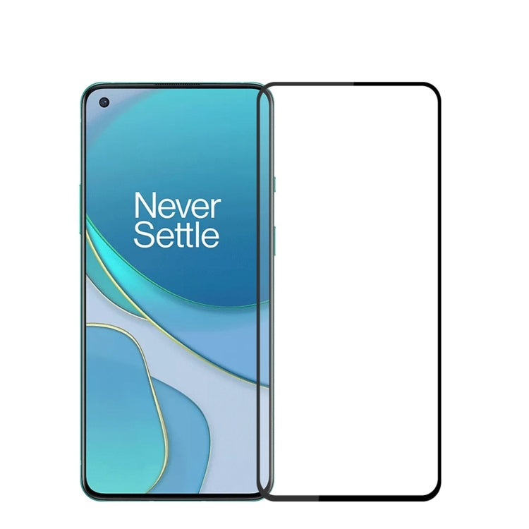 For OnePlus Nord CE3 MOFI 9H 2.5D Full Screen Tempered Glass Film(Black)