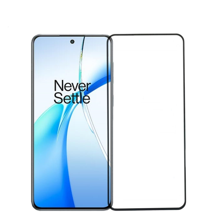 For OnePlus Nord CE4 MOFI 9H 2.5D Full Screen Tempered Glass Film(Black)