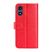 For Motorola Moto G Play 2024 R64 Texture Horizontal Flip Leather Phone Case(Red)