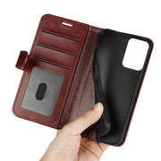 For Motorola Moto G Power 5G 2024 R64 Texture Horizontal Flip Leather Phone Case(Brown)