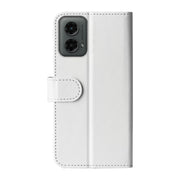 For Motorola Moto G 5G 2024 R64 Texture Horizontal Flip Leather Phone Case(White)