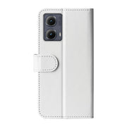 For Motorola Edge 5G 2024 R64 Texture Horizontal Flip Leather Phone Case(White)