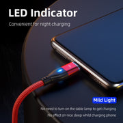 ENKAY 6-in-1 PD60W USB-A / Type-C to Type-C / 8 Pin / Micro USB Magnetic Fast Charging Cable, Cable Length:1m(Black)