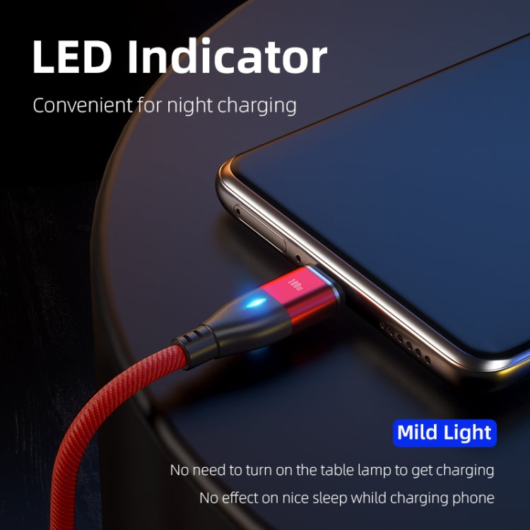 ENKAY 6-in-1 PD100W USB-A / Type-C to Type-C / 8 Pin / Micro USB Magnetic Fast Charging Cable, Cable Length:1m(Black)