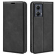 For Motorola Edge 5G 2024 Retro-skin Magnetic Suction Leather Phone Case(Black) - Motorola Cases by PMC Jewellery | Online Shopping South Africa | PMC Jewellery | Buy Now Pay Later Mobicred