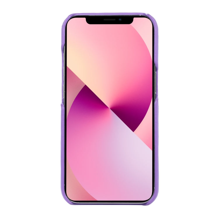 For  iPhone 15 Pro Max Down Jacket Airbag Shockproof Phone Case(Purple)
