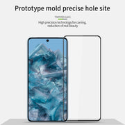 For Google Pixel 9 Pro PINWUYO 9H 3D Full Screen Explosion-proof Tempered Glass Film(Black)