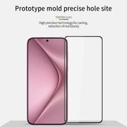 For Huawei Pura 70 PINWUYO 9H 3D Curved Full Screen Explosion-proof Tempered Glass Film(Black)