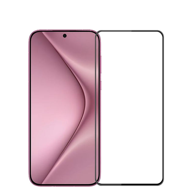 For Huawei Pura 70 PINWUYO 9H 3D Curved Full Screen Explosion-proof Tempered Glass Film(Black)