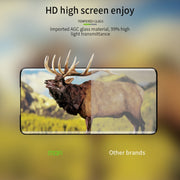 For Huawei Mate 60 MOFI 9H 3D Explosion-proof Curved Screen Tempered Glass Film(Black)