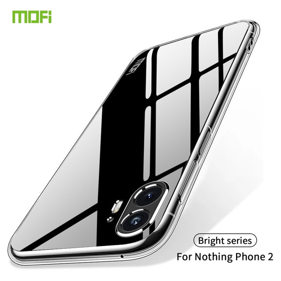 For Nothing Phone 2 MOFI Ming Series Ultra-thin TPU Phone Case(Transparent)