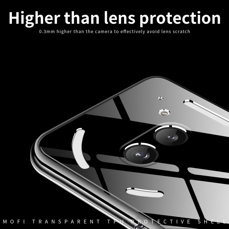 For Nothing Phone 2a MOFI Ming Series Ultra-thin TPU Phone Case(Transparent)
