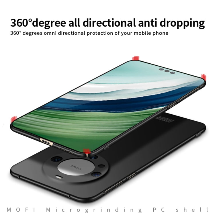 For Huawei Mate 60 MOFI Micro-Frosted PC Ultra-thin Hard Phone Case(Blue)