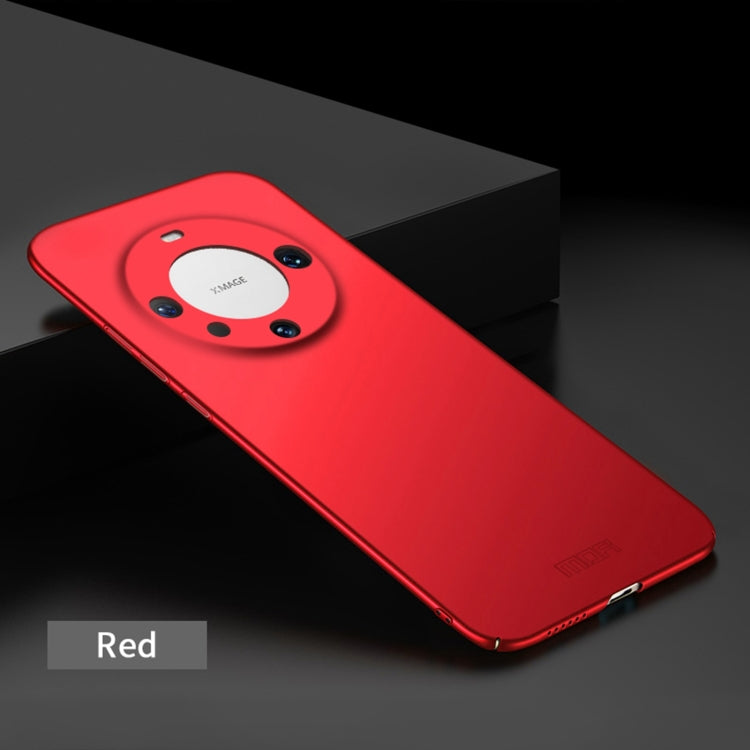 For Huawei Mate 60 MOFI Micro-Frosted PC Ultra-thin Hard Phone Case(Red)
