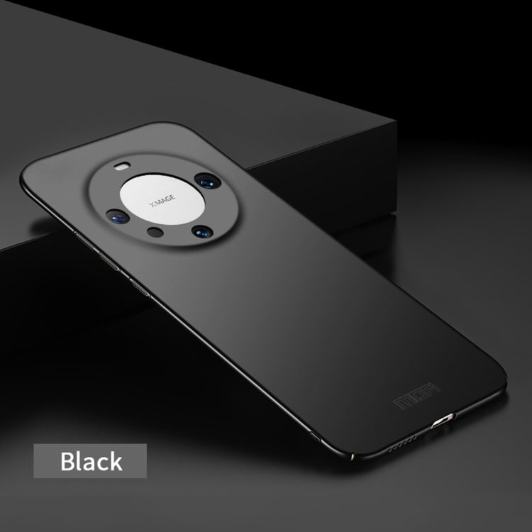 For Huawei Mate 60 Pro MOFI Micro-Frosted PC Ultra-thin Hard Phone Case(Black)