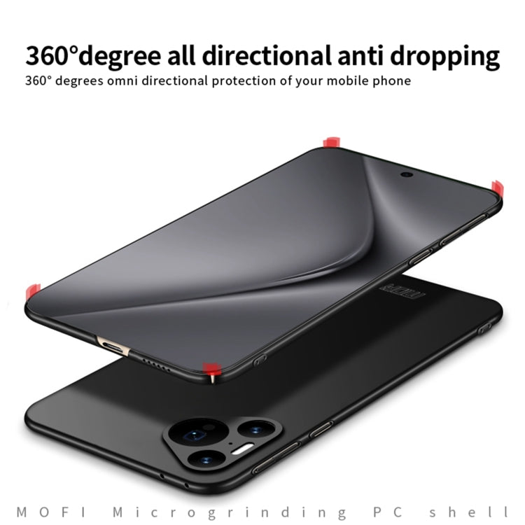 For Huawei Pura 70 Pro MOFI Micro-Frosted PC Ultra-thin Hard Phone Case(Red)