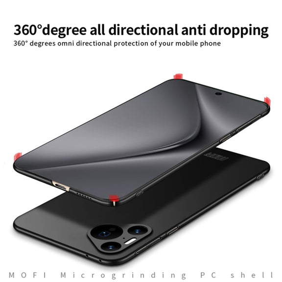 For Huawei Pura 70 Pro MOFI Micro-Frosted PC Ultra-thin Hard Phone Case(Red)