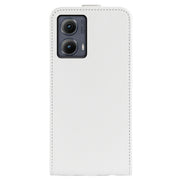 For Motorola Edge 5G 2024 R64 Texture Single Vertical Flip Leather Phone Case(White)