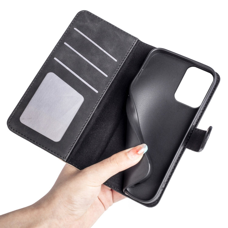 For Motolora Moto G 5G 2024 Stitching Horizontal Flip Leather Phone Case(Black)