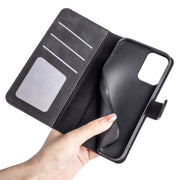 For Motolora Moto G 5G 2024 Stitching Horizontal Flip Leather Phone Case(Black)