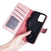 For Motolora Moto G 5G 2024 Stitching Horizontal Flip Leather Phone Case(Red)