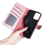 For Motolora Moto G Power 5G 2024 Stitching Horizontal Flip Leather Phone Case(Red)