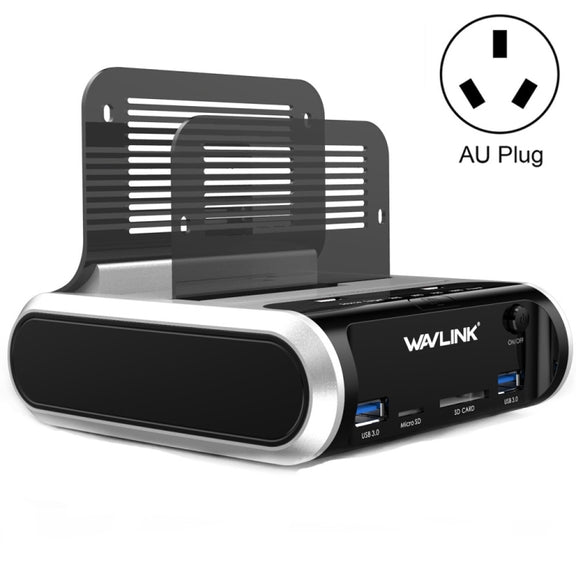 Wavlink ST336A SSD HDD Fast Offline Clone SATA  USB 3.0 External Hard Drive Case(AU Plug)